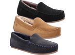 Pantofola Chiusa Rohde Da Donna In Pelle Con Fodera Calda Arosa 7042, Misura:41 Eu, Colore:Nero
