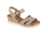 Rieker Sandalo Donna Beige, Colore:Beige/Fango, Taglia UE:40