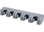 Sistema Di Stoccaggio Per Scope - 5 Scope - Sistema Di Sospensione Per Attrezzi Da Giardino - Grigio