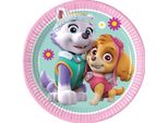 Piatti Di Carta Paw Patrol Skye & Everest 20Cm 8 Pezzi Godan