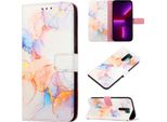 Redmi 9 Case, Marble Motifpoliuretanoleather Case Wallet Card Holder Con Funzione Stand Flip Cover Per Xiaomi Redmi 9 / Poco M2 Colourful