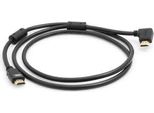 System-S Cavo Da Hdmi Maschio A Hdmi Maschio A 90 Gradi Angolato A Sinistra 150 Cm