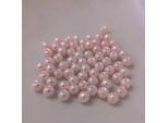 Perline Di Vetro - Tipo "Rotondo"" - 20G - 4 Mm - Rosa/Pearlmut"