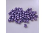 Perline Di Vetro - Tipo Rotondo - 20G - 6 Mm - Viola