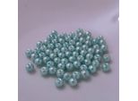 Perle Di Vetro - Tipo "Rotondo"" - 20G - 6 Mm - Turchese Chiaro"