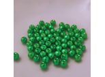 Perle Di Vetro - Tipo "Rotondo"" - 20G - 8 Mm - Verde"