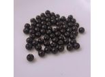Perle Di Vetro - Tipo "Rotondo"" - 20 G - 4 Mm - Nero"