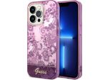 Guess Guhcp14Lhgplhf Custodia Rigida Per Iphone 14 Pro 6,1 Fuksja/Fuschia Collezione Porcellana