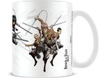 Attack On Titan - Tazza Da Caffè PM5042 (Taglia Unica) (Bianco)