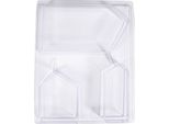 Rayher Stampo Per Colata Case Tetto Spiovente Da 9 A 16 Cm 300 Ml Altezza 3 Cm Stampo In Cemento