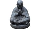 Figura Di Monaco Shaolin Nesux Con Gesto Di Anjali 62 X 64 X 80 Cm