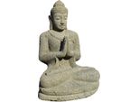 Figura Di Buddha Bidhannagar Con Gesto Di Umiltà 70 X 60 X 100 Cm