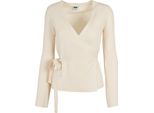 Urban Classics Donna - Cardigan Avvolto In Maglia A Coste - 5XL