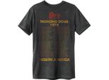 Amplified - Maglietta "Diamond Dogs"" Per Uomo/Donna Unisex GD879 (Xs) (Charcoal)"
