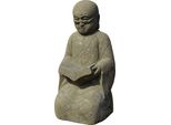 Figura Di Monaco Shaolin Rohtak Con Libro 105 X 90 X 150 Cm