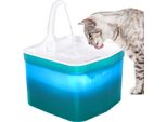 2L Pet Drinking Fountain Flower Water Dispenser Automatico Silenzioso Con Luce Led