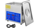 Vevor Pulitore Ad Ultrasuoni 3L Pulitore Ad Ultrasuoni In Acciaio Inox Con Display Digitale
