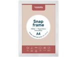 Europel 355077 Europel Premium+ Cornice Per Poster, Din A4, Bianco