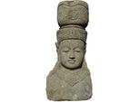 Busto Di Figura Di Buddha Purnia 35 X 38 X 150 Cm