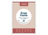 Europel 355074 Cornice Per Poster Europel Premium+, Din A1, Bianco