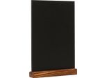Europel 356268 Europel Supporto Da Tavolo Per Lavagna, Din A4 Verticale, Naturale