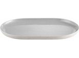 Blomus Piatto Da Portata Sablo, Piatto Da Portata, Gres, Cloud, 30 X 18 Cm, 64380