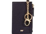 Braun BüFfel Pelle Caso Chiave Asti Wallet 4CS Navy Blu Scuro