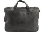 Harold's Pelle Laptop Bag Con Scomparto Per Laptop Submarine Notebookbag Carry Case Black Nero