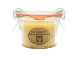 Candela Di Cera D'api In Vaso Giallo 50X70Mm