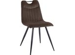 Set Di Sedie Da Pranzo Per Cucina Orfe Brown Set Of 6
