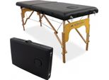 Mobiclinic, Lettino Da Massaggio, Pieghevole, CM-01 Basic, 180X60 Cm, Legno E Pelle Finta, 2 Parti, , Lettino Da Massaggio Mobile, Trasporta 150 Kg, Colore Crema