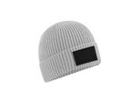 Beechfield - Cappello "Fashion"" Con Patch In Tessuto PC5098 (Taglia Unica) (Grigio Chiaro/Nero)"