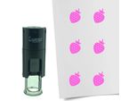 Timbro Combicraft Fragola Rotondo Da 10 Mm - Inchiostro Rosa