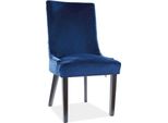 Set Di Sedie Da Pranzo Leon Blu Navy Set Di 6 Sedie Da Cucina