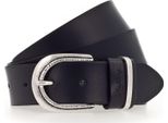 Mustang Pelle Cintura 35Mm Leather Belt W110 Black Nero