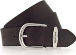 Mustang Pelle Cintura Classic Women Leather Belt W110 Dark Brown Marrone