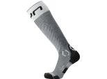 Uyn One Merino Skisocken Damen Grigio Melange/Bianco 41-42