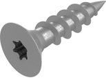 Vite Per Truciolare Seccaro 4 X 16 Mm, Acciaio Inox V2A Va A2, Vite Per Legno Con Filettatura Totale, Tx / Cava Esalobata, 500 Pezzi