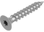 Vite Per Truciolare Seccaro 4 X 25 Mm, Acciaio Inox V2A Va A2, Vite Per Legno Con Filettatura Totale, Tx / Cava Esalobata, 250 Pezzi