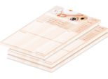 Pricaro Blocco Note "Cottura"", A4, 25 Fogli, 3 Pezzi"