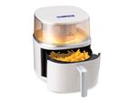 Klarstein Heißluftfriteuse, XL Air Fryer zum Frittieren, Friteuse mit Dampffunktion, Temperaturwahl und 16 Programme, Airfryer zum Luftfritieren, Heißluftfriteuse ohne Öl 1500 W, 7,5 Liter