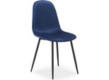 Set Di Sedie Da Pranzo Fox Blu Navy Set Di 6 Sedie Da Cucina