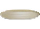 Blomus, Piatto Da Portata Sablo, Piatto Da Portata, Gres, Savannah, 40 X 24 Cm, 64392