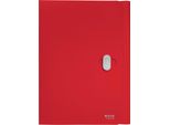 Leitz 4622-00-25 4622 Cartella Portadocumenti Recycle - A4, Pp, Clima Neutro, Rosso