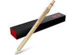 Rotring 2183911 Rotring Retrattile Biros 600, Oro Metallico