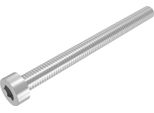 Vite A Testa Cilindrica Seccaro M2,5 X 40 Mm, Acciaio Inossidabile V2A Va A2, Din 912 / Iso 4762, Cava Esagonale, Filettatura Completa, 20 Pezzi