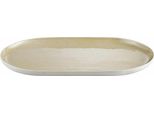 Blomus, Piatto Da Portata Sablo, Piatto Da Portata, Gres, Savannah, 35 X 20 Cm, 64391