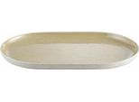 Blomus, Piatto Da Portata Sablo, Piatto Da Portata, Gres, Savannah, 30 X 18 Cm, 64390