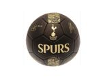 Tottenham Hotspur Fc - Pallone Da Calcio "Phantom"" Con Firme BS3349 (5) (Nero/Oro)"
