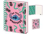 Lilo & Stitch - Taccuino "Sei Il Mio Preferito"" PM3745 (A5) (Rosa/Verde/Nero)"